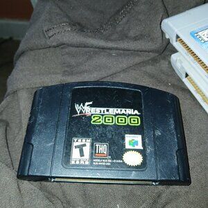 Nintendo 64 wrestlemania 2000 video game